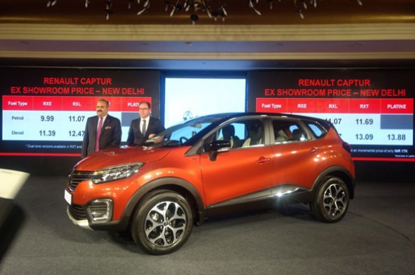 Renault launches its Captur.