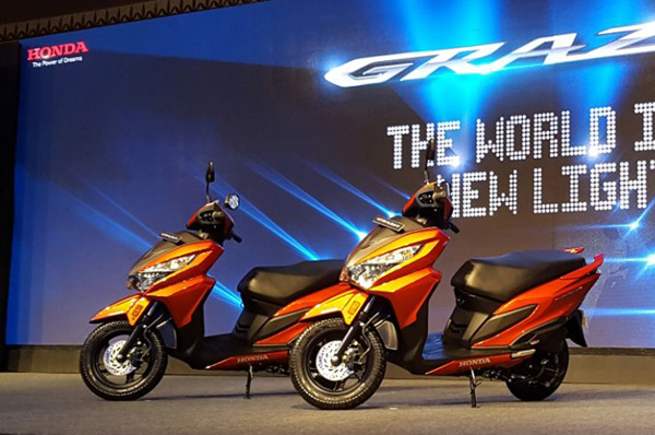 Honda Launches 125cc Grazia 