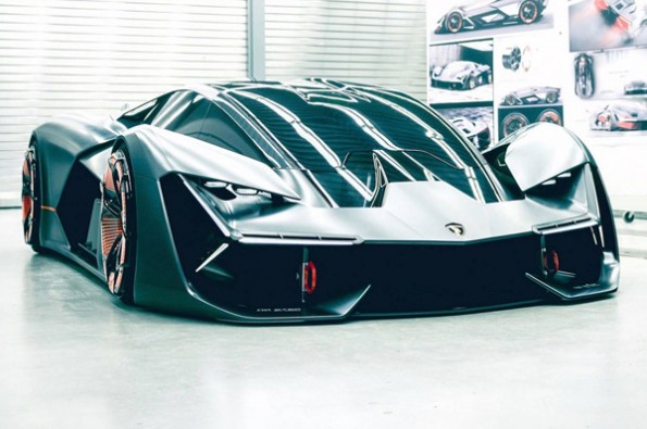 Lamborghini shows electric concept.