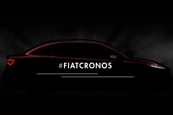 Fiat Teases Cronos Sedan Ahead of its Official Unveil in January