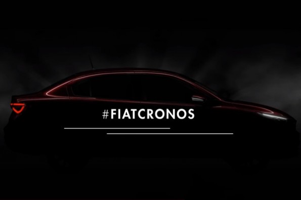 Fiat teases Cronos sedan.