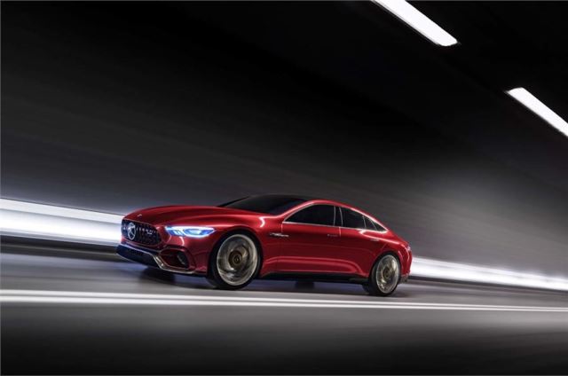 Mercedes-AMG GT Four-Door will Compete with the Panamera