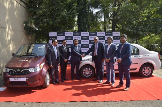 Mahindra will Supply EVs to Uber