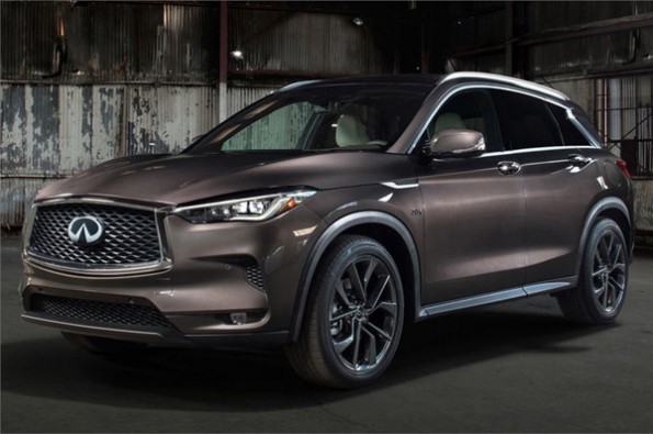 New Infiniti QX50 shown.