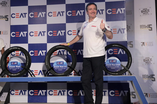 Ceat Launches its Zoom Rad X1 Radial Tyres at India Bike Week