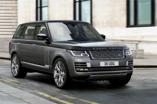 Land Rover shows LWB Range Rover.