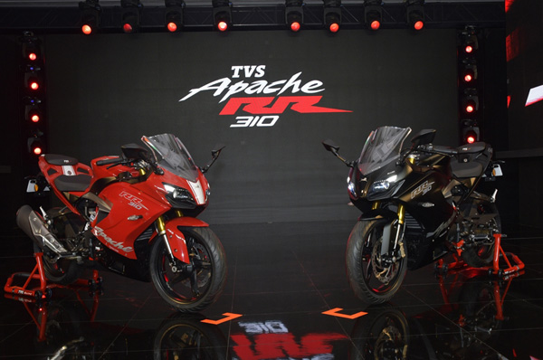 TVS Launches its Apache RR 310 in India