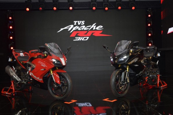 TVS launches its Apache RR 310. 