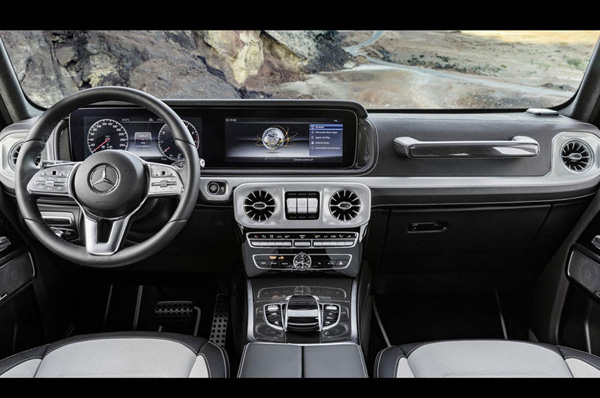 Mercedes G-Class Interior Shown 