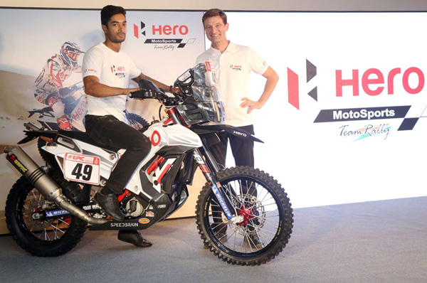 Hero Showcases its RR 450 Bike in India