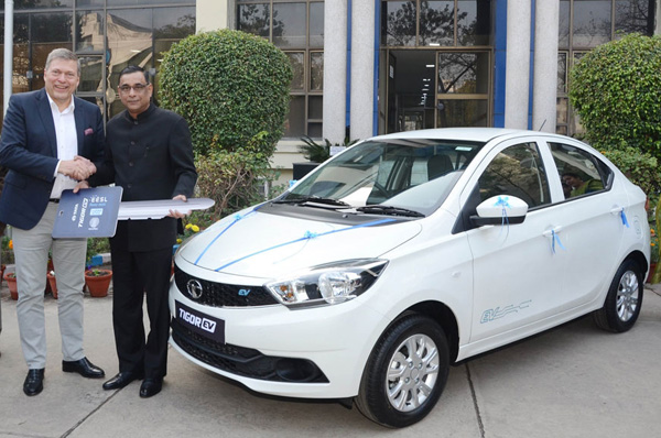 Tata Has Delivered First lot of Tigor EVs to EESL