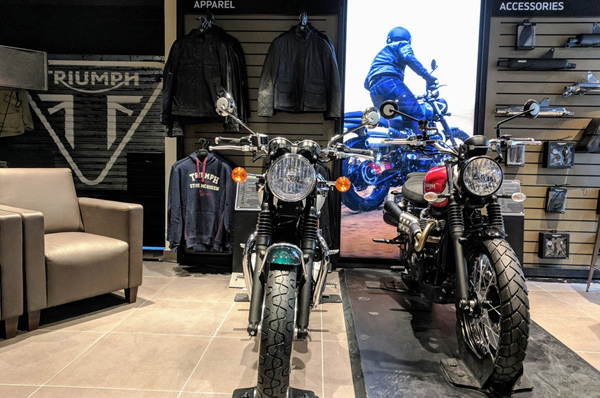 Triumph Launches New Showroom in Gurugram