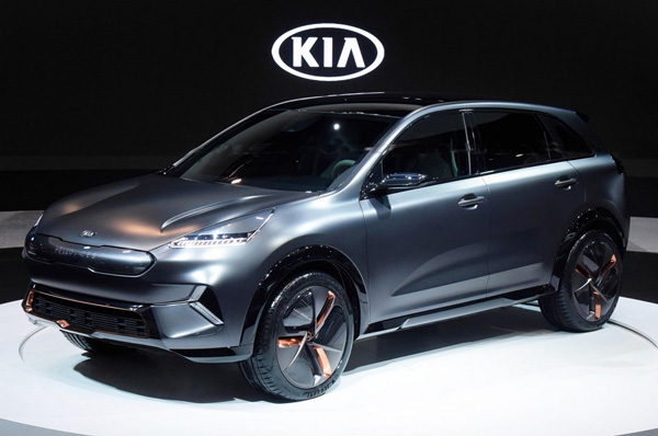 Kia Shows its Niro EV Concept 