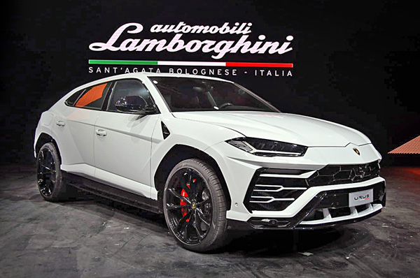 Lamborghini Launches its Urus SUV in India