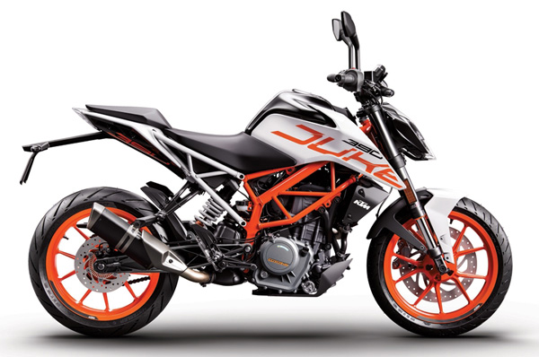 KTM’s 390 Duke can Now be Bought in White