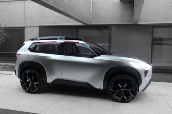 The concept SUV shows the future design direction for the company.