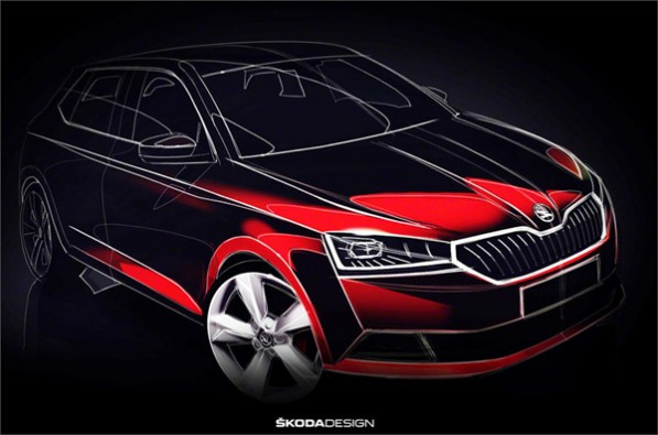 Skoda Fabia facelift to be shown.