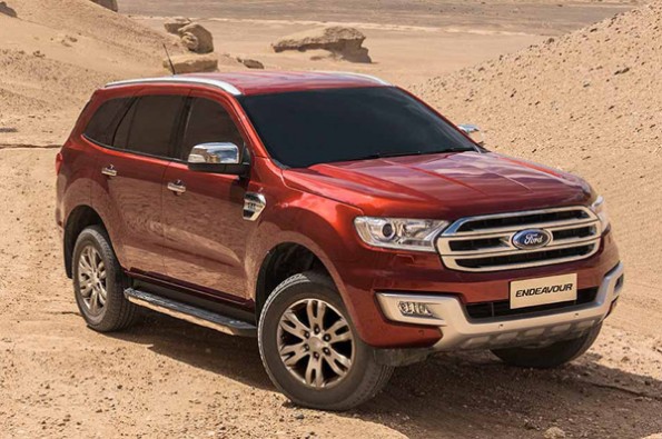 Ford Endeavour 2.2 now with sunroof.