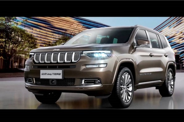 Jeep shows new Jeep Grand Commander.