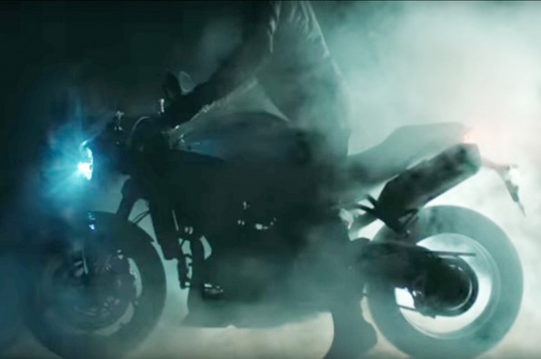 Triumph teases its Speed Triple.