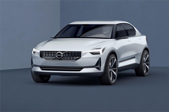 Volvo says its first electric car.