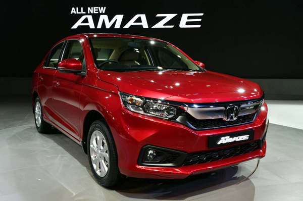 Global Debut for 2nd-Generation Honda Amaze at Auto Expo 2018