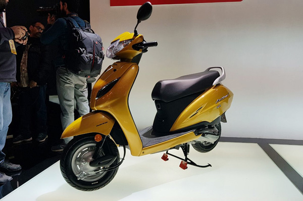 Honda Takes Wraps off Activa 5G at Auto Expo 2018