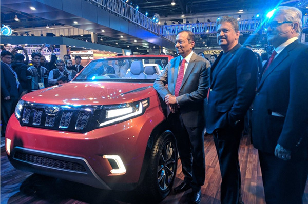 Mahindra Reveals its Stinger Convertible SUV Concept 