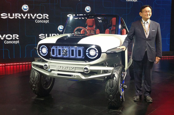 Suzuki Showcases e-Survivor Concept at Auto Expo 2018