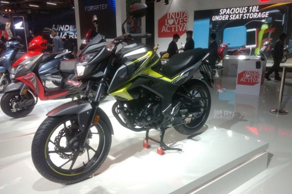 Honda shows its updated CB Hornet.