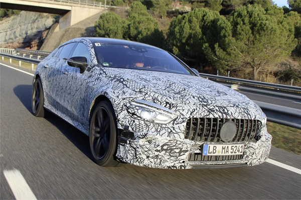 Photos of Mercedes-AMG’s Four-Door GT Released