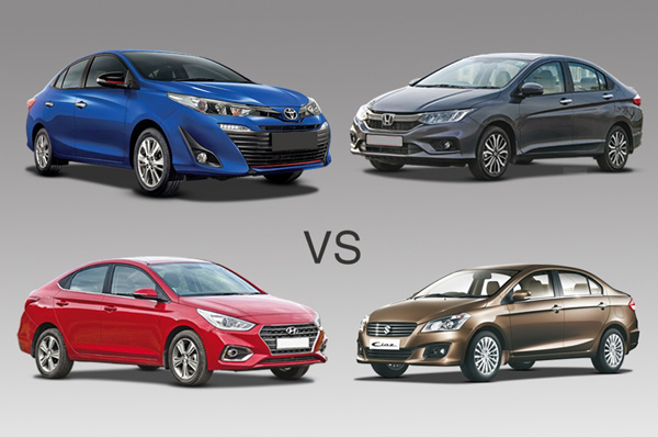 2018 Toyota Yaris vs Rivals - Specifications Comparison