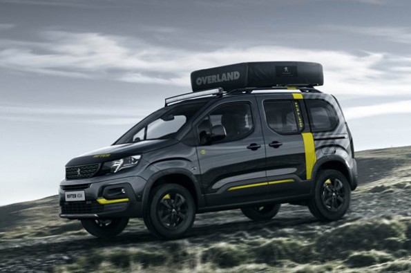 Peugeot will show Rifter 4x4 van.