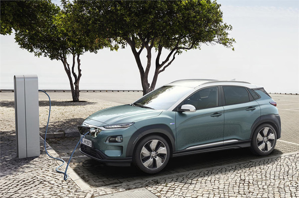 Hyundai shows its Kona Electric SUV 