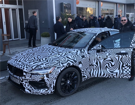 Volvo’s CEO shows a teaser of next-gen S60