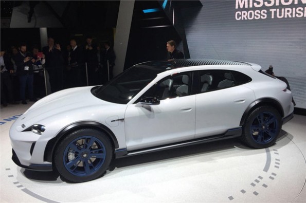 Porsche’s Mission E Cross Turismo.