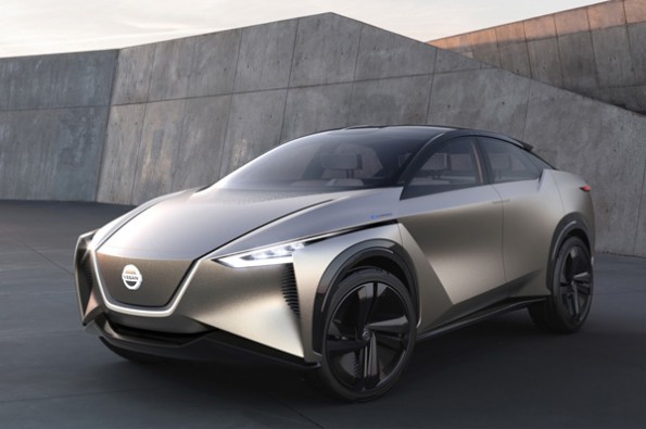 Nissan’s IMx Kuro concept showcased.