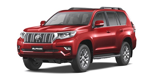 Toyota launches its new Prado.