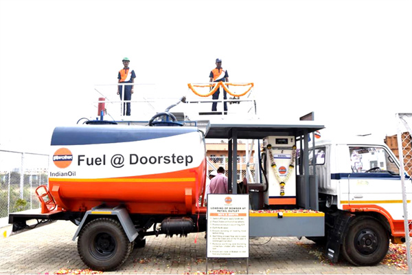 Indian Oil Corporation begins home delivery of diesel