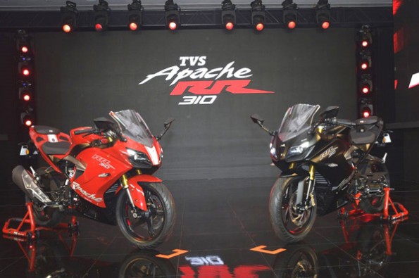 TVS hikes price of Apache RR 310.