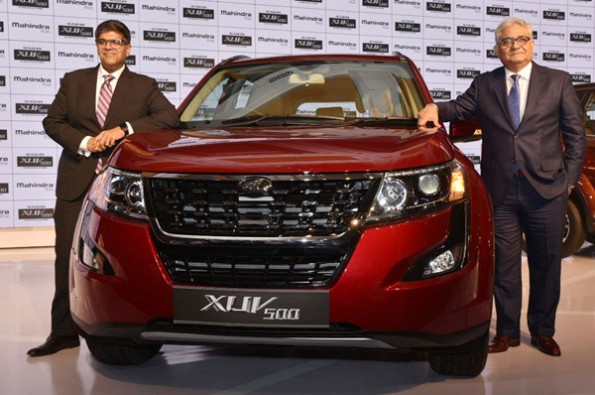 Mahindra launches its new XUV500.