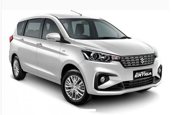 The second-gen Ertiga is longer and wider than the current car.