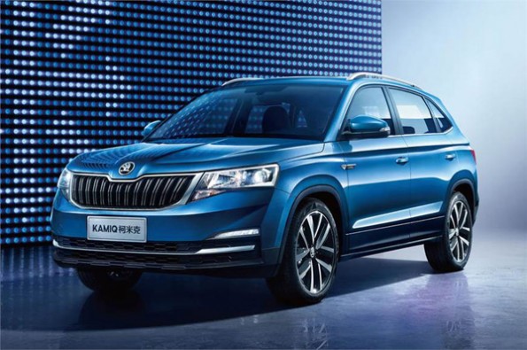 Skoda takes wraps off Kamiq SUV.