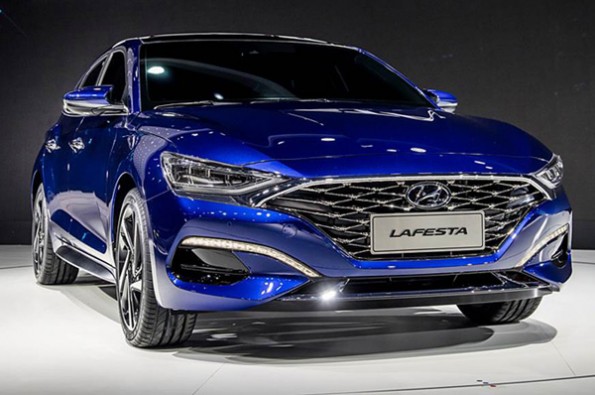 Hyundai showcases new Lafesta.