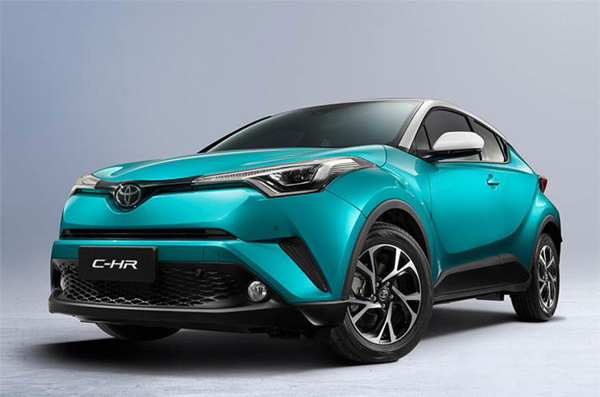 Toyota shows C-HR plug-in hybrid at Beijing
