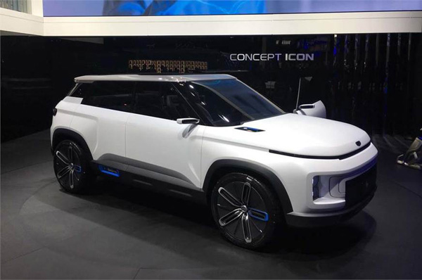 Geely takes wraps off Concept Icon at Beijing
