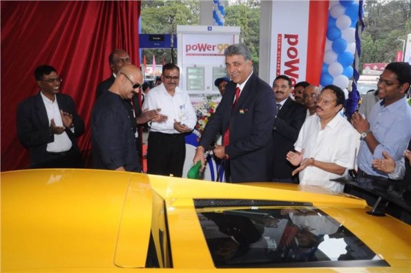 Hindustan Petroleum’s launched its premium Power 99 petrol in the city.