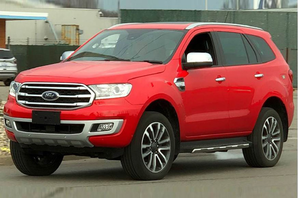 Ford will launch its Endeavour facelift in India early next year