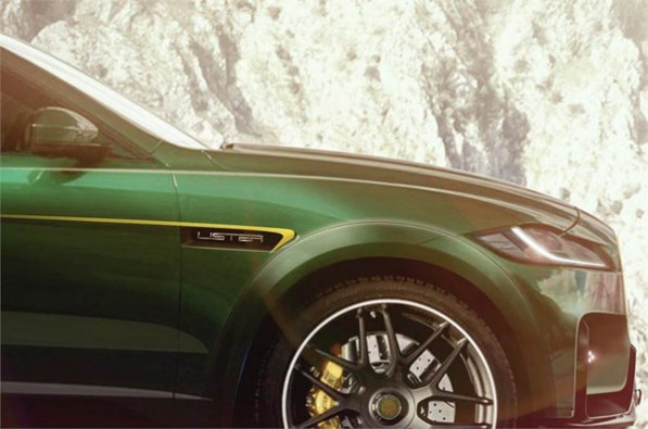 Lister teases fastest SUV.