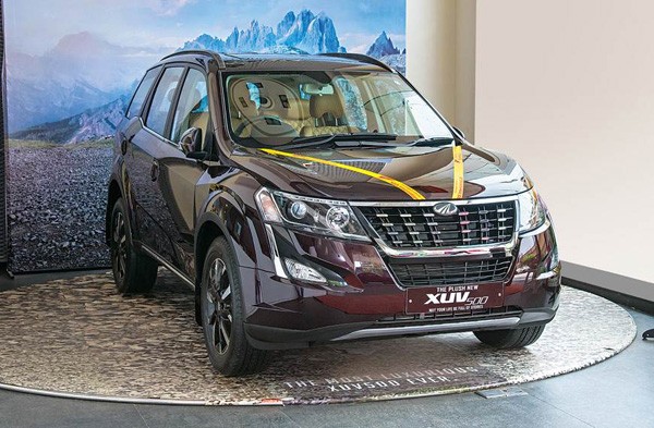 The top variant of the XUV500.